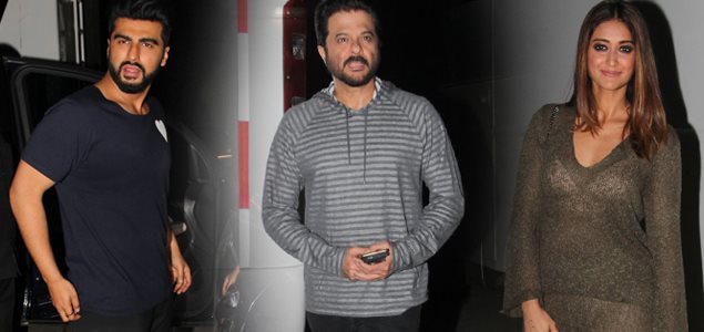 Anil Kapoor, Arjun Kapoor and Ileana DCruz snapped post 'Mubarakan' photoshoot