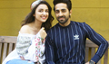 Parineeti Chopra and Ayushmann Khurrana snapped promoting 'Meri Pyaari Bindu' - Meri Pyaari Bindu Event Photos