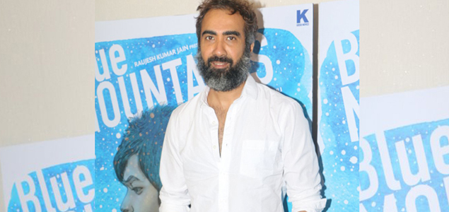 Ranvir Shorey snapped at the media meet of his film Blue Mountains
