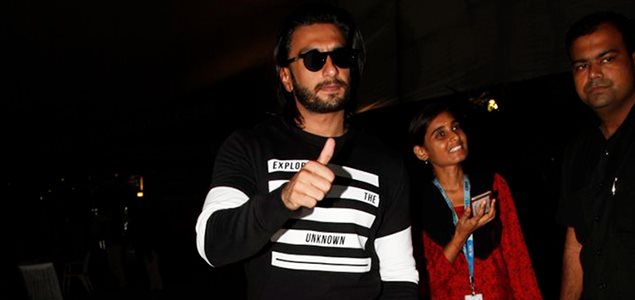 Ranveer Singh snapped post Gym