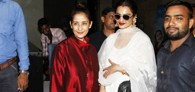 Rekha and others grace the special screening of Dear Maya