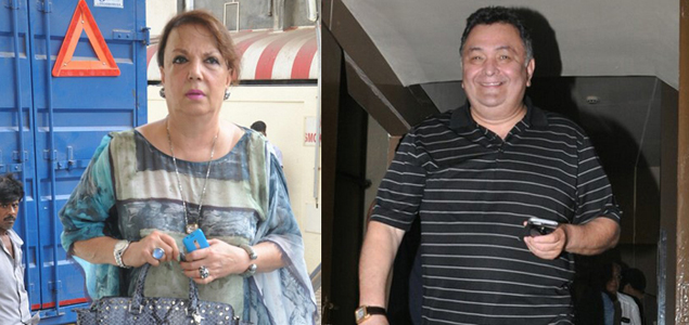 Rishi Kapoor and Zayed Khan snapped at PVR Juhu