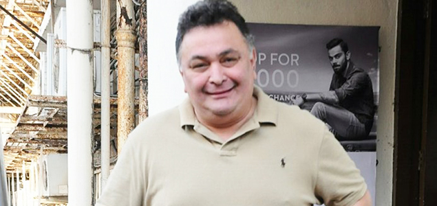Rishi Kapoor snapped post movie at PVR Juhu