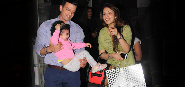 Rianna Narang, Timmy Narang and Eesha Koppikhar snapped at the Korner House, Bandra