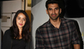 Shraddha Kapoor and Aditya Roy Kapur snapped promoting their film 'Ok Jaanu' - OK Jaanu Event Photos