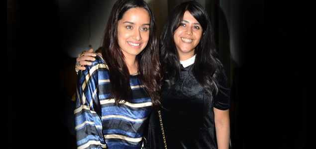 Shraddha Kapoor and Ekta Kapoor snapped post dinner at Bastian in Bandra