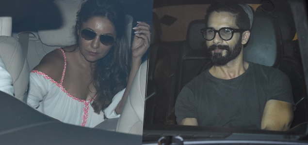 Shahid Kapoor and Gauri Khan visit Karan Johar House to see his babies