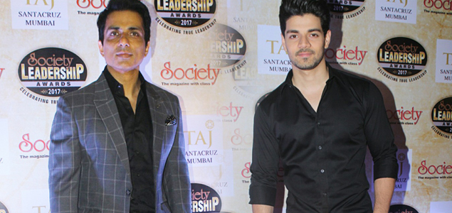 Sooraj Pancholi, Sonu Sood and others at 'Society Leadership Awards 2017'