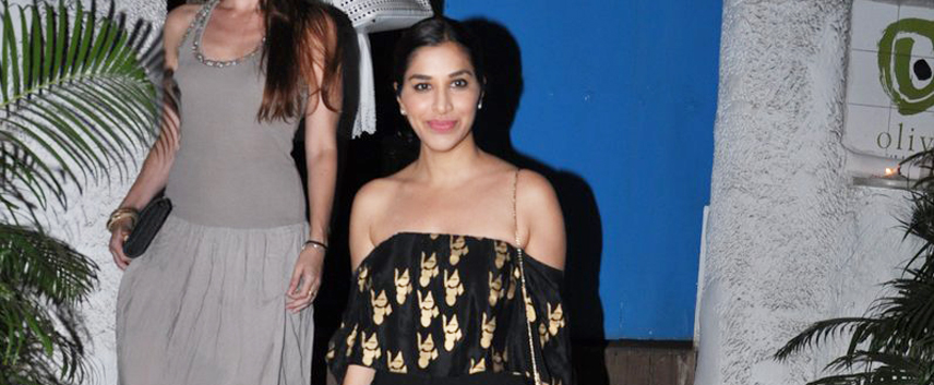 Sophie Choudry snapped at Olive
