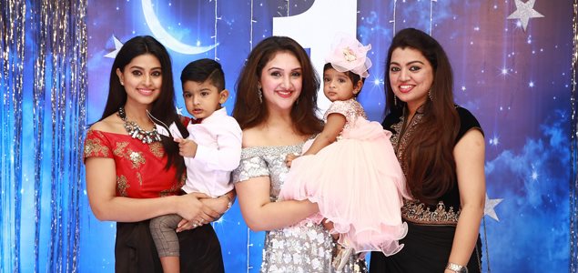 Celebrities at Sridevi Vijaykumar's Daughter Baby Rupikaa 1st Year Birthday Celebration Photos