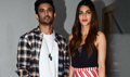 Sushant Singh Rajput and Kriti Sanon snapped at Raabta's promotions - Raabta Event Photos