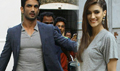 Sushant Singh Rajput and Kriti Sanon snapped promoting their film 'Raabta' - Raabta Event Photos