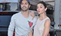 Varun Dhawan and Alia Bhatt snapped promoting their film 'Badrinath Ki Dulhania' - Badrinath Ki Dulhania Event Photos