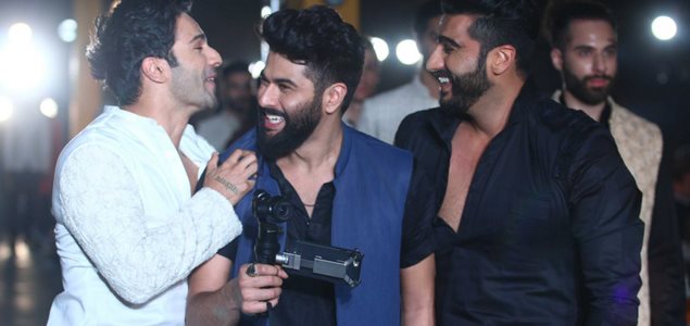 Varun Dhawan and Arjun Kapoor walk the ramp for Kunal Rawal's show at the Lakme Fashion Week 2017