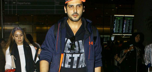 Zayed Khan snapped at Airport