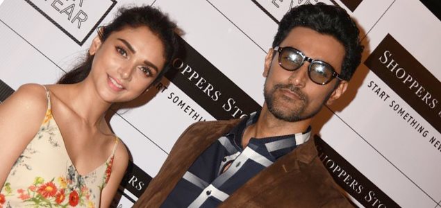 Aditi Rao Hydari and Kunal Kapoor walk the ramp at the Shoppers Stop designer of the Year event