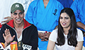 Akshay Kumar and Bhumi Pednekar at Martial Arts School's Graduation Day - Toilet: Ek Prem Katha Event Photos