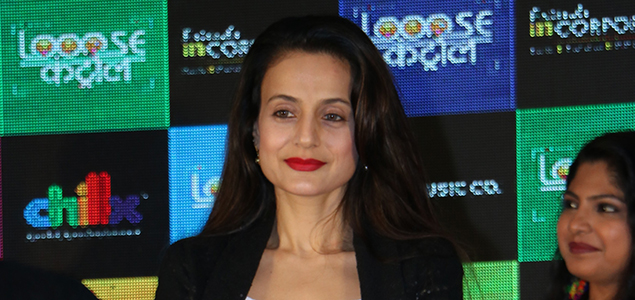 Ameesha Patel graces the music launch of the Marathi film Loose Control