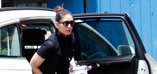 Kareena Kapoor Khan and Amrita Arora snapped outside their gym
