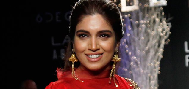 Bhumi Pednekar walks for Rucera at Lakme Fashion Week 2017