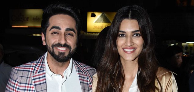 Cast of Bareilly Ki Barfi snapped at Punjab Sweets store in Bandra