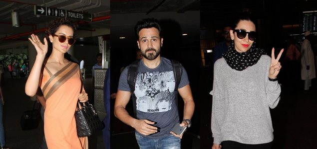 Celebs at airport