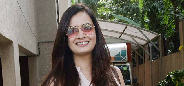 Dia Mirza snapped in Bandra