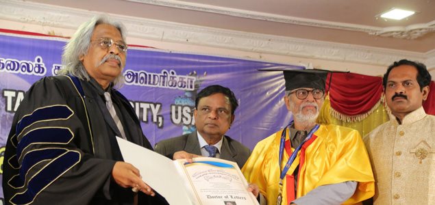 Doctorate To Director S A Chandrasekhar
