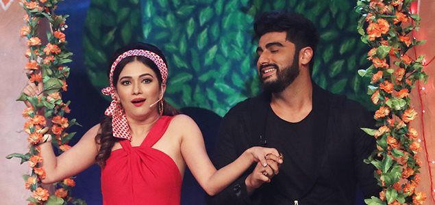Team of Mubarakan promotes their film on The Drama Company