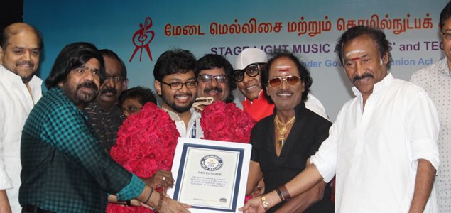 Guinness Record of Drummer Siddharth Nagarajan Press Release