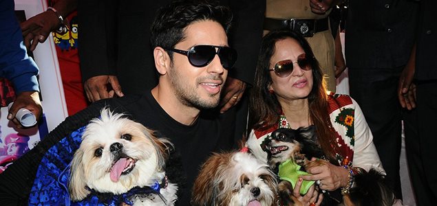 Sidharth Malhotra graces the 'Glam Dogs' event in Mumbai