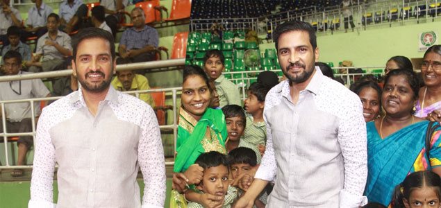 'Inter-Orphan Sports Meet' for special children by Santhanam on his Birthday