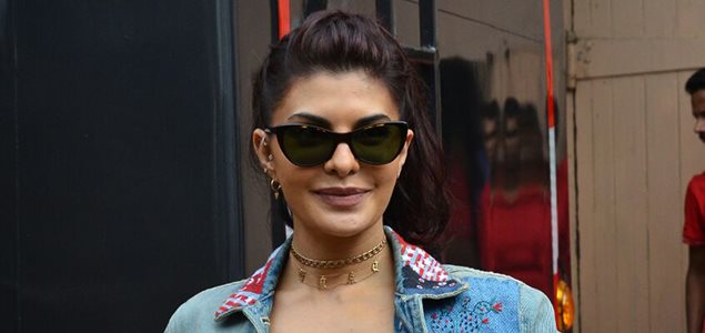 Jacqueline Fernandez snapped at A Gentleman promotions