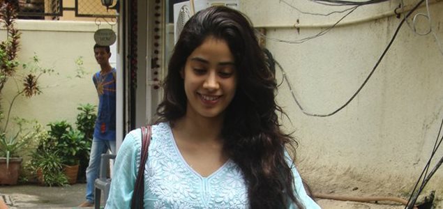 Jahnavi Kapoor snapped post her dance rehearsals in Bandra