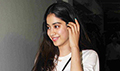 Jhanvi Kapoor and Ishaan Khattar snapped at the special screening of Baby Driver - Baby Driver Event Photos