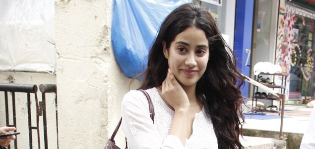 Jhanvi Kapoor snapped in Bandra post dance practice