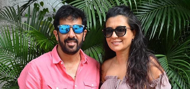 Kabir Khan snapped post lunch at Olive