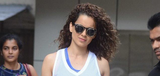 Kangana Ranaut and Nimrat Kaur snapped in Bandra