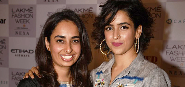 Sanya Malhotra walks the ramp for The Miraki Project at Lakme Fashion Week 2017