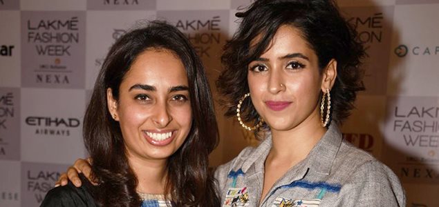 Sanya Malhotra walks the ramp for The Miraki Project at Lakme Fashion Week 2017