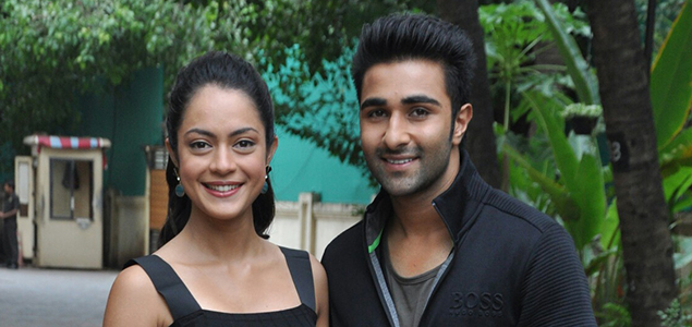 Aadar Jain and Anya Singh promote 'Qaidi Band'