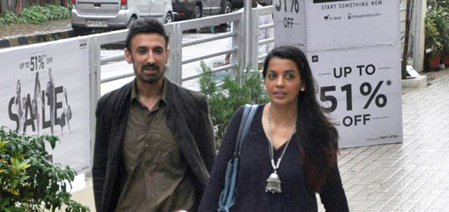 Rahul Dev and Mughda Godse snapped post shopping in Juhu