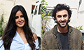 Ranbir Kapoor and Katrina Kaif snapped at the promotions of their film Jagga Jasoos - Jagga Jasoos Event Photos