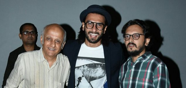 Ranveer Singh snapped post meeeting with the Bhatts at Vishesh Films office