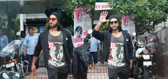 Ranveer Singh snapped post gym