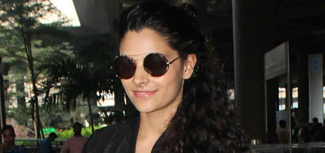 Saiyami Kher snapped at the airport
