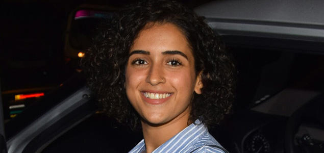 Sanya Malhotra spotted at Korner House