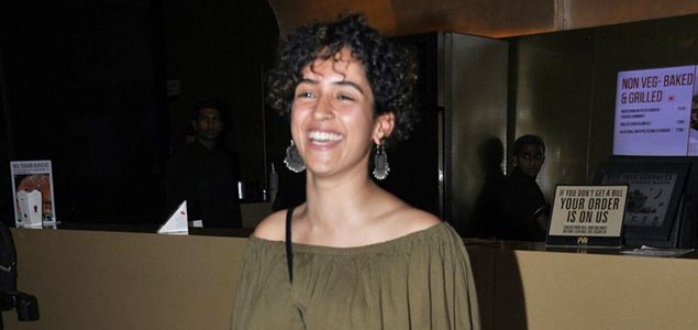 Sanya Malhotra snapped at PVR Juhu