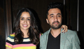 Sharadha Kapoor and Siddhanth Kapoor at Haseena Promotions - Haseena Parkar