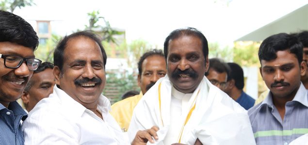Vairamuthu at Thiruvalluvar Statue